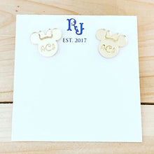 Load image into Gallery viewer, Mouse Monogrammed Stud Earrings
