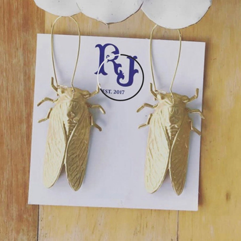 Remnant Bug Cicada Earrings