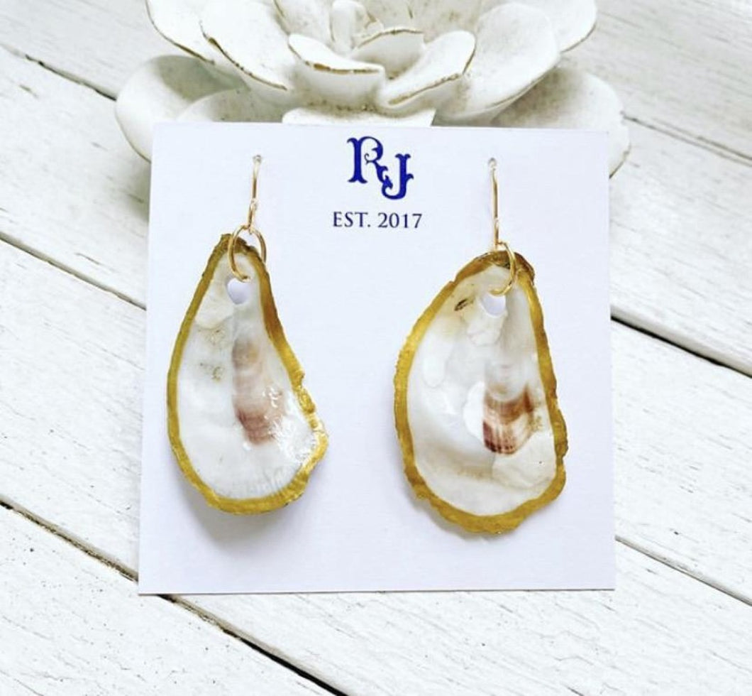 Oyster Dangle Earrings