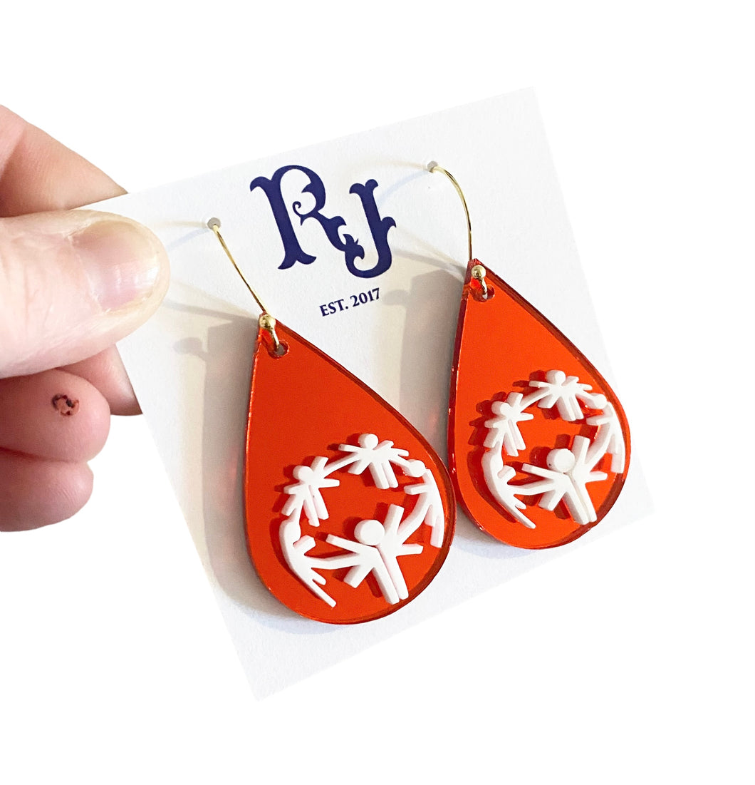 Special Olympics Inspired Earrings