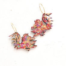 Load image into Gallery viewer, Graffiti Gamecock Statement Earrings
