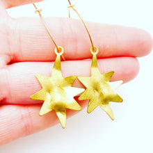 Load image into Gallery viewer, Artisan Star Earrings

